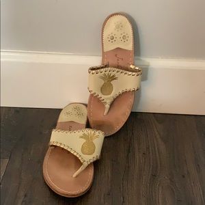 Jack Roger pineapple sandals